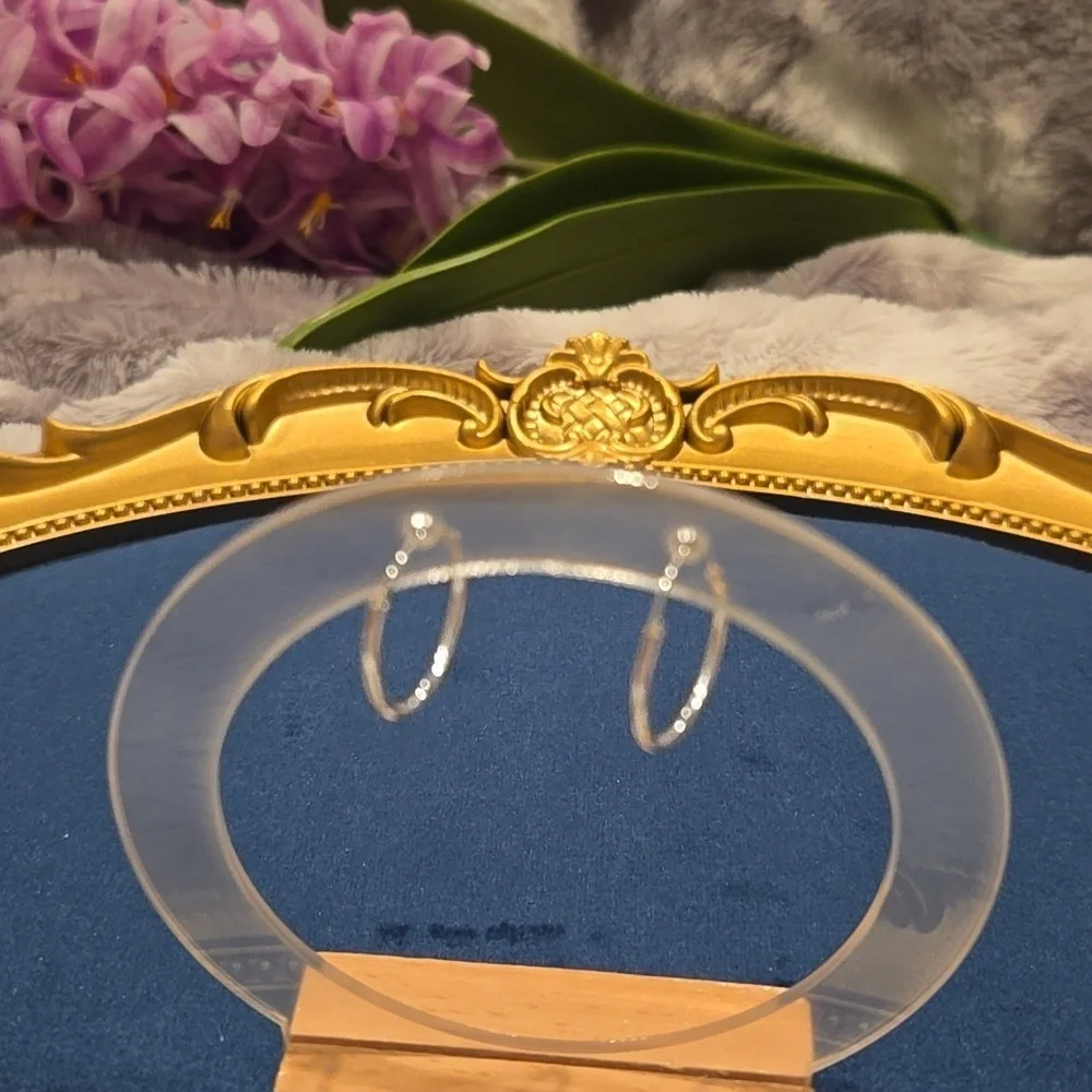 Sterling Silver Hoop Earrings